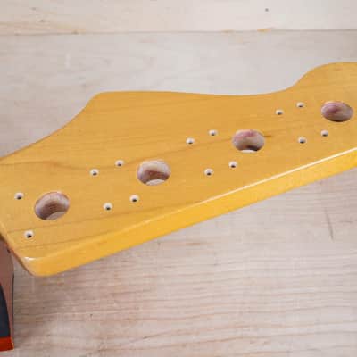 Tokai Jazz Sound AJB90 Bass Neck 2015 Old Candy Apple Red OCR Matching Headstock Rosewood Fretboard Made in Japan MIJ image 8
