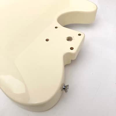 Squier Telecaster Body - Olympic White - extra pickguard image 11