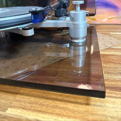 oracle delphi turntable 1648 Glass Audiophile Vinyl Lp Record Player image 6