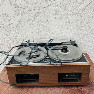 Vintage Sony TC-355 Reel-To-Reel Tape Recorder, Solid State Three Head Recording Gear, AS IS image 4