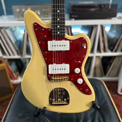 Fender Japan JM-66G/EX Jazzmaster Reissue MIJ Limited Edition – Blonde w/ Gold Hardware 1994 - Blonde image 3