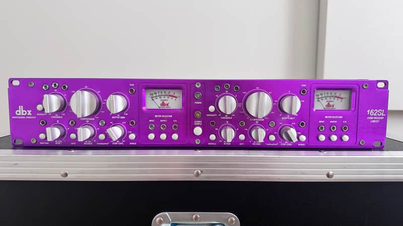 dbx 162SL 2-Channel Compressor / Limiter 2000s - Purple image 1
