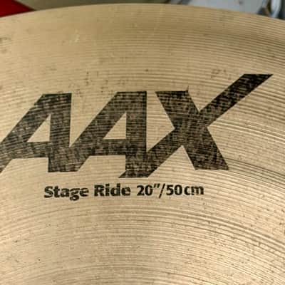 Sabian 20" AAX Stage Ride Cymbal 2002 - 2018 - Natural image 2