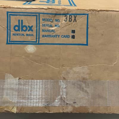 dbx 3BX 3-Band Dynamic Range Expander with 3BX-R Remote 1970s - Black image 11