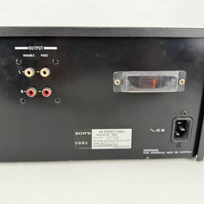 Sony ST - A6B FM Stereo Tuner - Fully Working - Blue colored (rare) image 7