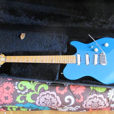 Starfield Cabriolet American Standard 1992 Sail Blue SSS Lipe Soldato Ibanez ST-type Stratocaster image 25