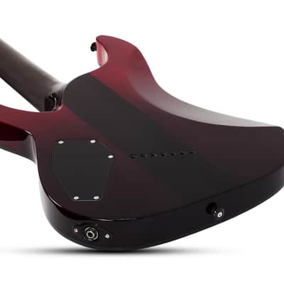 Schecter Reaper-7 Elite Multiscale LH 2185 - Blood Burst (2185) image 4