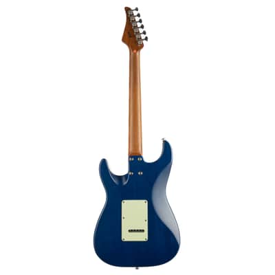EART YMX-SG3,Roasted Book-match Mahogany Solid Body,22 Stainless Steel Frets,6-Point Synchronized Tremolo image 2