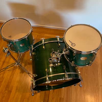 Yamaha Maple Custom 22/14/12 - Turquoise Lacquer image 20