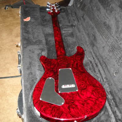 PRS Standard 24 Studio 1988 Red Multifoil *super rare* with up bend trem Route image 10