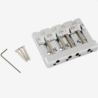 Fender High Mass Bass Bridge IV String-Thru Brass 0994411000