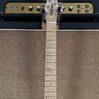 2014 Music Man Albert Lee MM90HT Flame Maple Neck (340) image 4