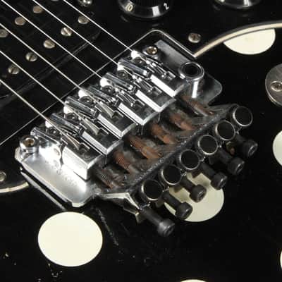 LsL Instruments Saticoy White Heavy Aging Black w/ White Polka Dots image 5
