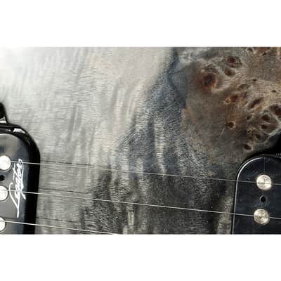 Legator Ninja 7 String Super Shred Series Electric Guitar Regular Black Burl image 5