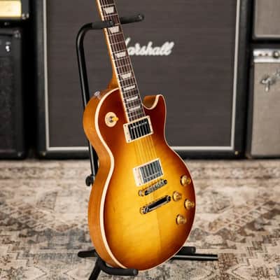 Gibson Les Paul Standard 50s Faded Electric Guitar - Vintage Tobacco with Hardshell Case image 13