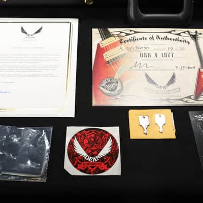 Dean Custom Shop USA V 1977 Limited Edition One of 35 USED MINT 090 image 14