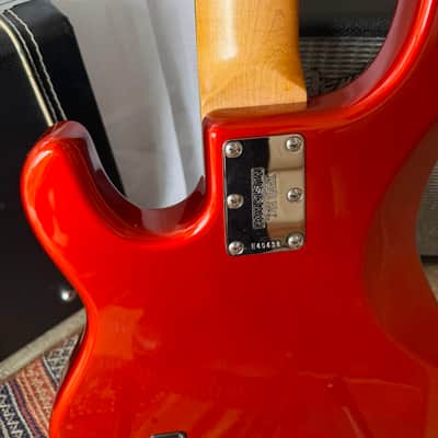 Ernie Ball Music Man StingRay 5 2004, Lava Pearl, Full Restoration, Nordstrand Pickup, Pro Set Up! image 15