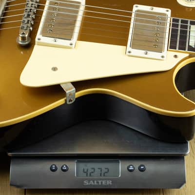 Gibson Custom Murphy Lab 57 Les Paul Light Aged Goldtop Dark Back 74155 image 5