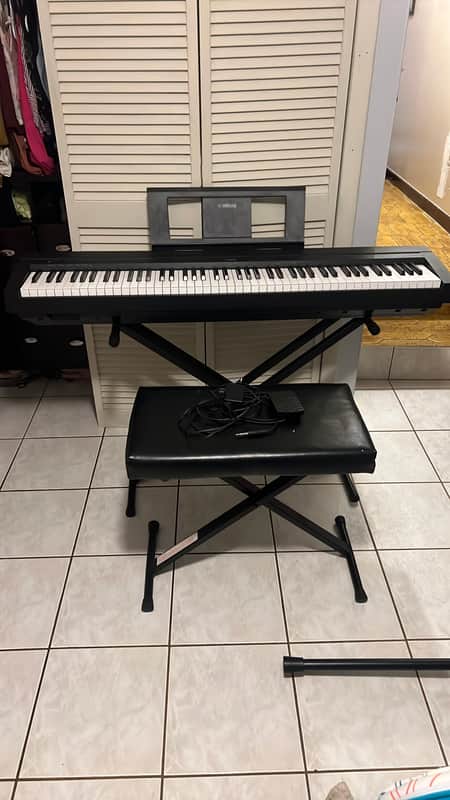 Yamaha P-45 Digital weighted keys Piano image 1