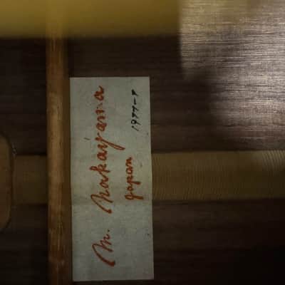 Noboru Nakayama - Hauser Style Custom Made - Japan 1977 - Shellac image 24