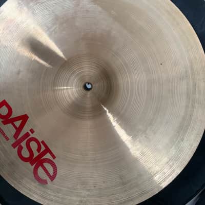 Paiste 2002 Cymbal Set — 22" Ride, 16" Crash, 14" Medium Hi-Hats (Made in Switzerland) image 15