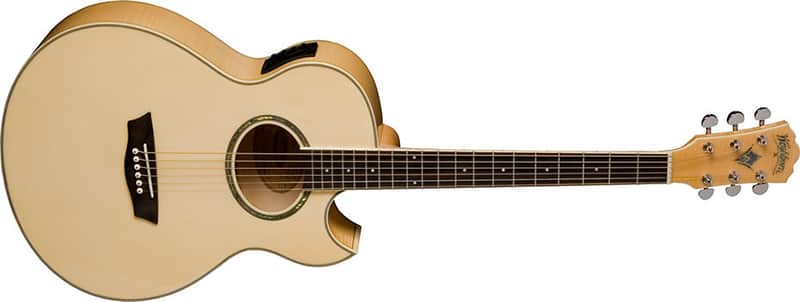 Washburn EA20 Festival Acoustic Electric Guitar Natural image 1