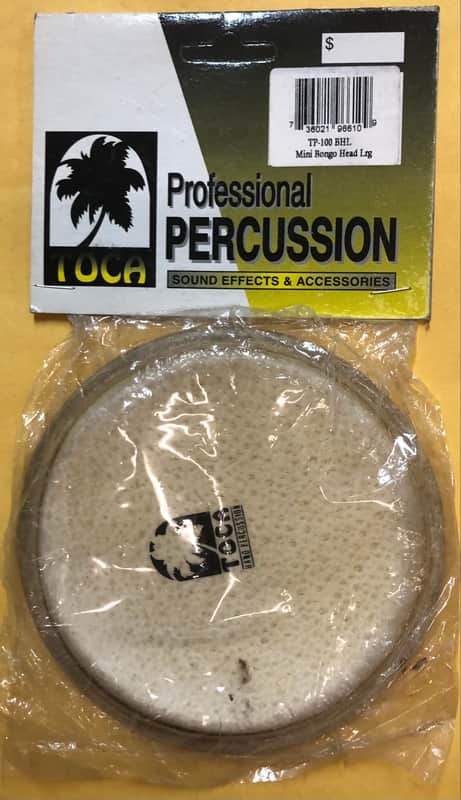 Toca TP-100 BHL Mini Bongo Head Large (4 1/2") image 1