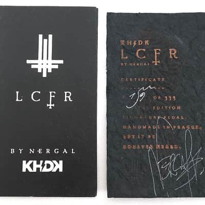 KHDK Nergal LCFR Lucifer Electric Guitar Overdrive Effect Pedal #159/333 image 6