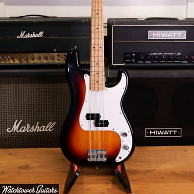 1984-1987 Fender Japan Precision Bass Sunburst image 2