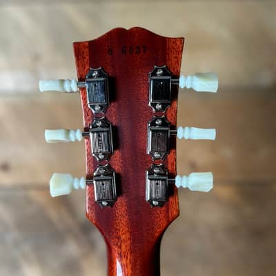 Gibson Custom 1960 Les Paul Standard Reissue, VOS 8.15 LBS!! - Tangerine Burst 06037 image 11