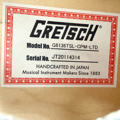 2021 Gretsch Limited Edition Falcon G6136TSL-CPM LTD – 2 Tone Copper / Sahara Metallic image 11