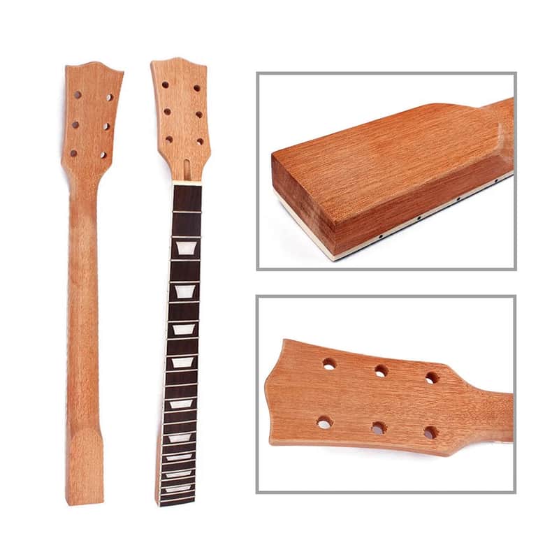 New 22 Frets Mahogany Guitar Neck for Les Paul SG Style DIY Replace with Truss Rod image 1