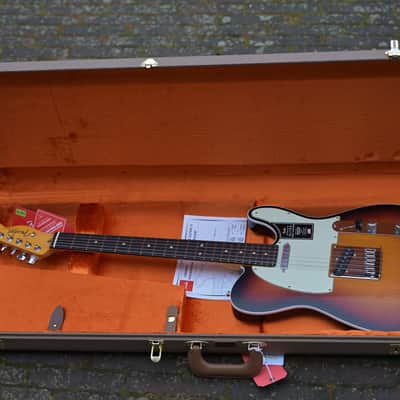 Fender American Ultra Luxe Vintage '60s Telecaster - 3-Color Sunburst image 14