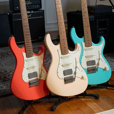 Cort G200SESFG Poplar Body Roasted Maple Neck 6-String Electric Guitar image 15