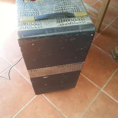 1963 Selmer Zodiac Twin 30 amp in Great Condition. Zodiac Twin  30 1963 Croc- covering image 6