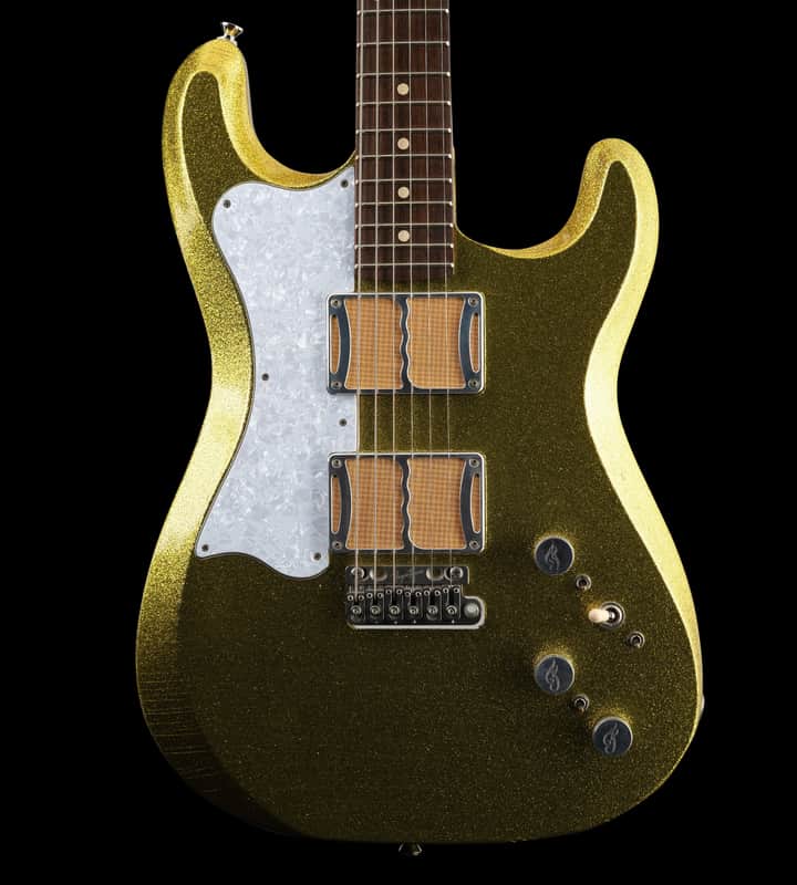 Fiam Ronin Mirari - custom gold flake finish - foilbuckers - Magic Button