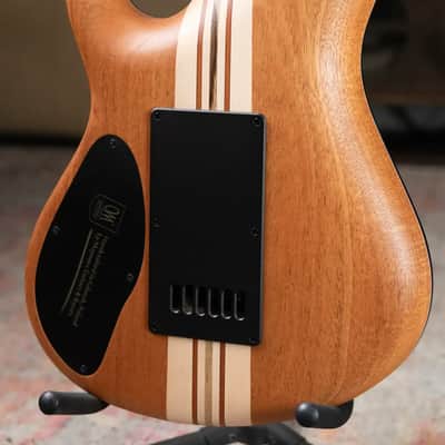 Mayones NAMM Regius 4Ever 6 – Master Grade Myrtlewood Burl with Mayones HISCOX Case image 10