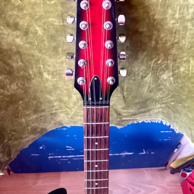 Burns Double Six red 12 String Reissue 2010s - Sunburst image 15