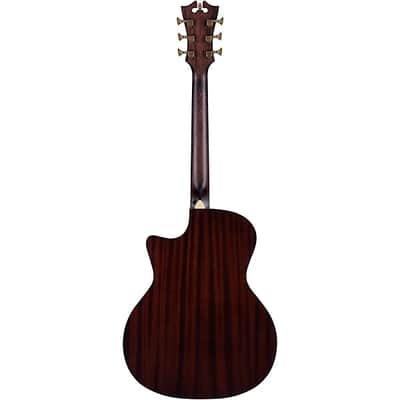 D'Angelico Premier Gramercy Acoustic-Electric Guitar in Aged Burst Finish; Captivating Elegance, Mint image 6