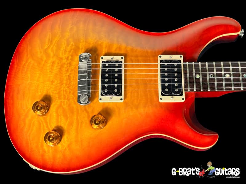 1997 Paul Reed Smith PRS Custom 22 Quilt Top ~ Cherry Sunburst image 1