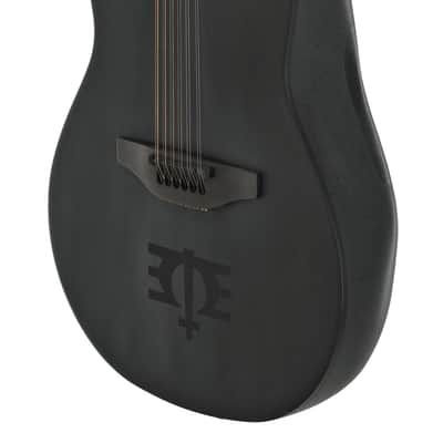 Adamas by Ovation 1598-MEIII Melissa Etheridge Signature Carbon Fiber Top Mid-Depth Cutaway Maple Neck 12-String Acoustic-Electric Guitar w/ABS Case image 5