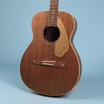 1960s Vintage Fender Newporter Acoustic Guitar Mahogany w/ Case Excellent Con. image 1