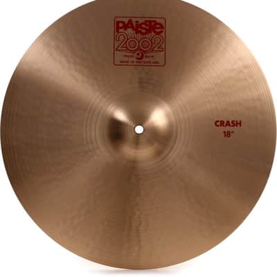 Paiste 18 inch 2002 Crash Cymbal image 2