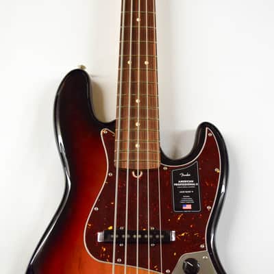 Fender American Professional II Jazz Bass V - 3-Color Sunburst image 2