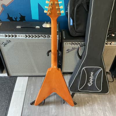 Epiphone '58 Korina Flying V 1998 - 2013 - Korina used image 6