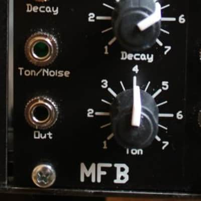 MFB Eurorack 522 Drum Set (Rare-Complete Set!) 2010 Black image 7