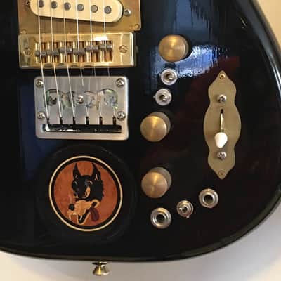Rusch Guitars Jerry Garcia "Wolf" Tribute 2016 Black Nitrocellulose image 10