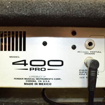 2003 Fender 400 PRO 350W 2x10 Bass Combo Amp TUNER NOT INCLUDED Bild 11