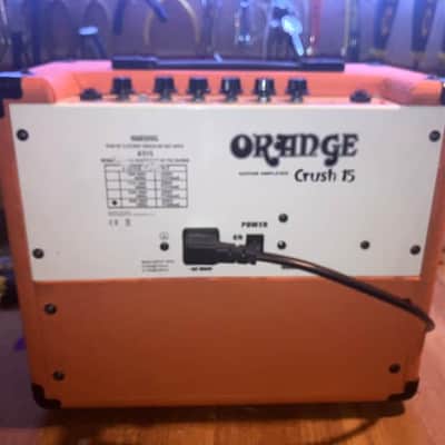 Orange Crush 15 15-Watt 1x8" Guitar Combo 2000 - 2009 - Orange image 4