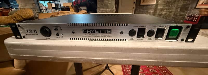 Fryette LX II 2 x 50-Watt Rackmount Tube Amplifier 2019 - Present - Silver image 1